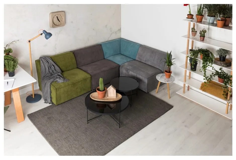 Черна масичка за кафе Cupid XXL - Zuiver