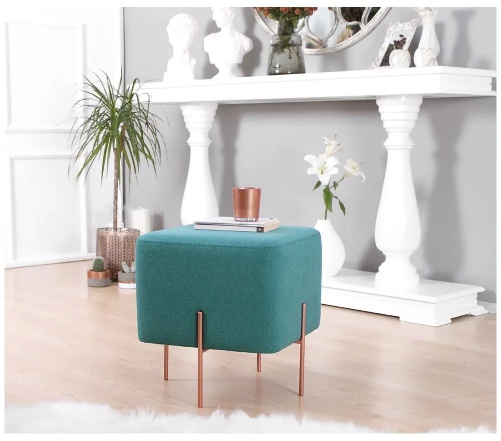 Синя табуретка Copper – Artie