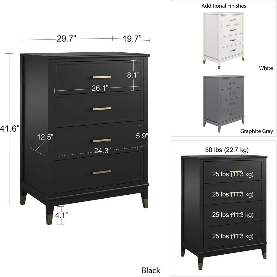 Сив скрин , 75 x 106 cm Westerleigh - CosmoLiving by Cosmopolitan