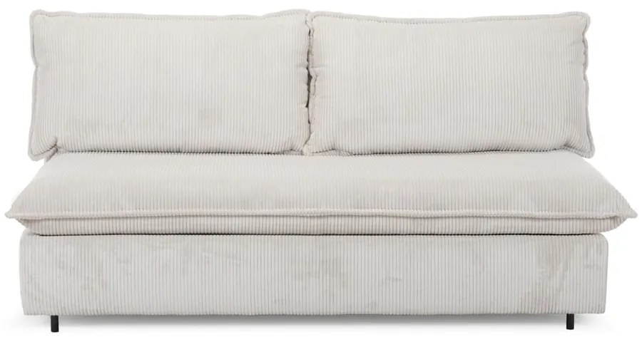 Бежов разтегателен диван от рипсено кадифе 184 cm Isadora – Bobochic Paris