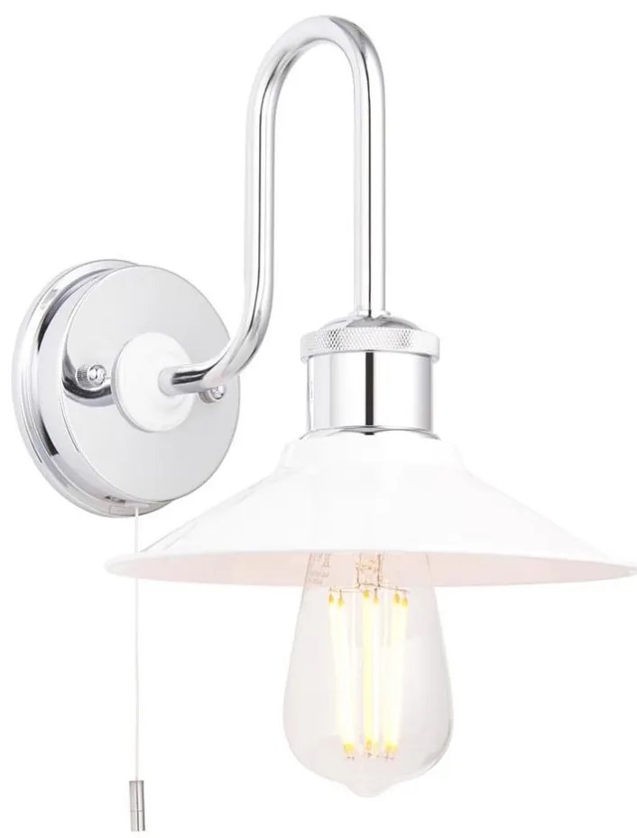 Endon 95508 - Бра за баня MARIS 1xE27/6W/230V IP44 лъскав хром