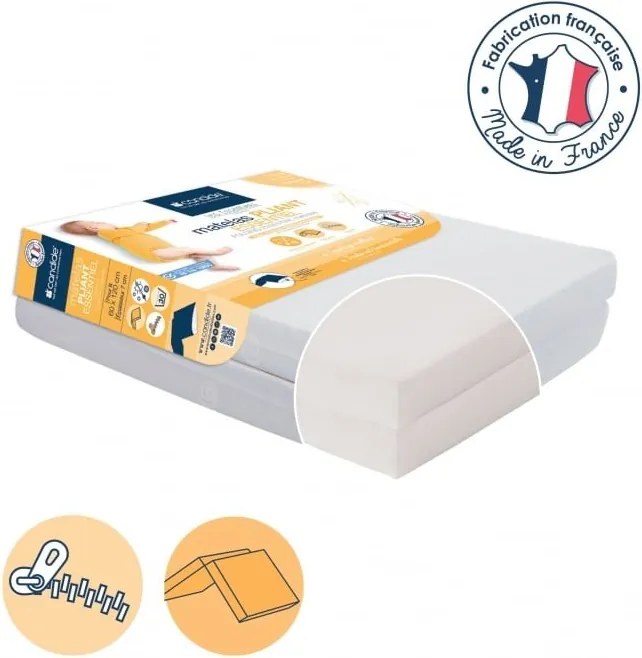 Candide - Сгъваем бебешки матрак 2 части -7см дебелина