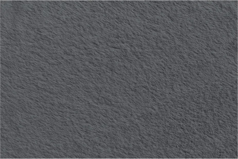 Тъмносив пуф от изкуствен косъм Lilibet – Bobochic Paris