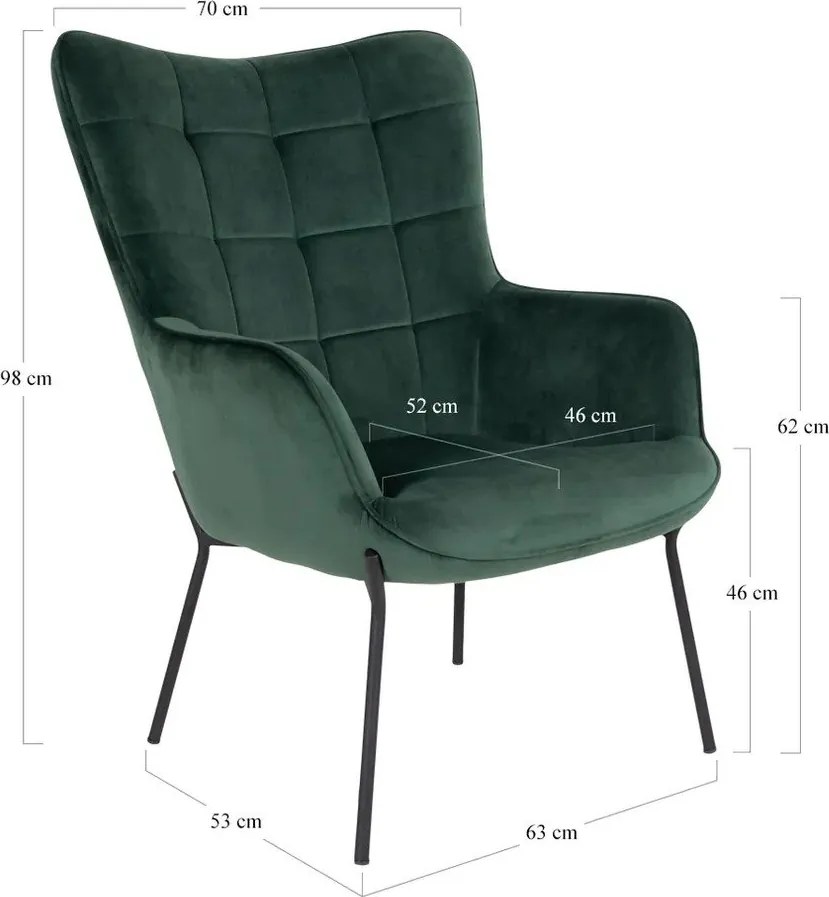 Бежово кресло от изкуствен косъм Glasgow – Bonami Essentials