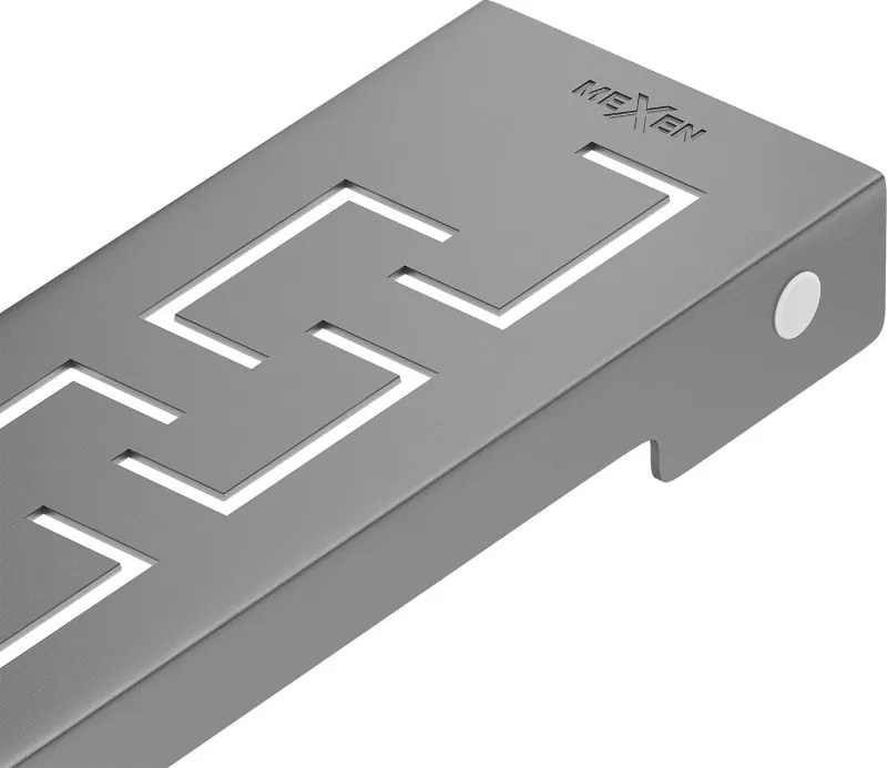 Mexen Flat M15 маскировка за линейно оттичане 50 см, четка в цвят gun gray - 1E24050