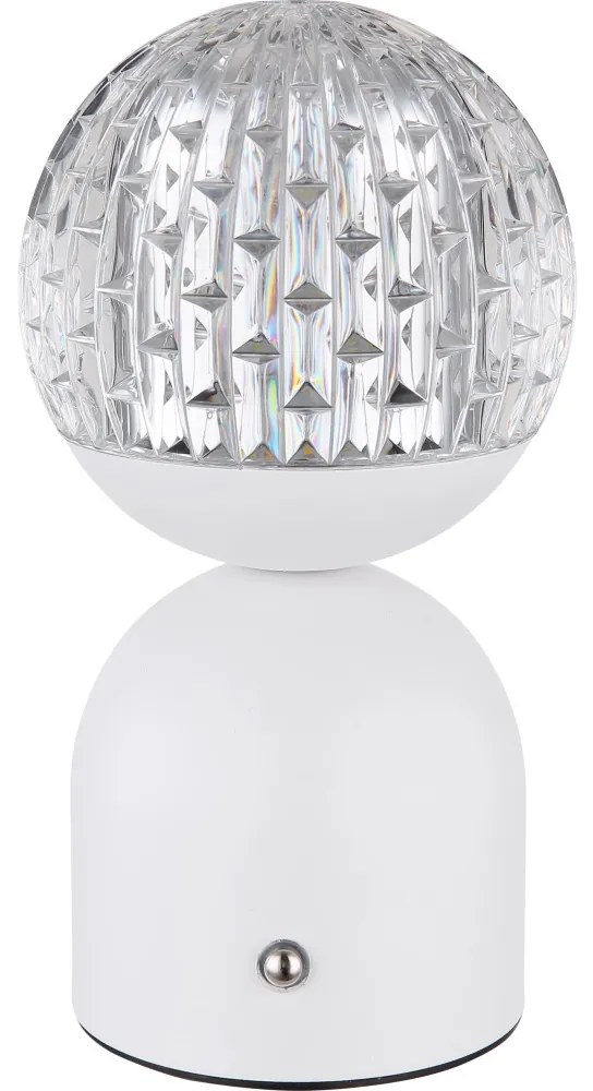 Globo 21007W - LED Димируема сензорна настолна лампа JULSY LED/2,5W/3,7V бял