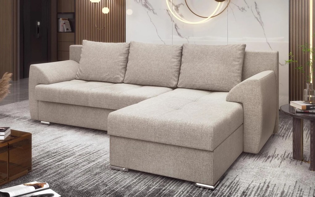 Разтегателен ъглов диван Интерио