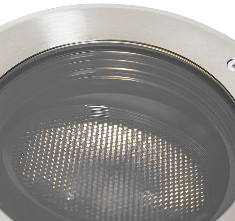 Външни наземни прожектори стомана AR111 регулируеми IP65 - Delux Honey