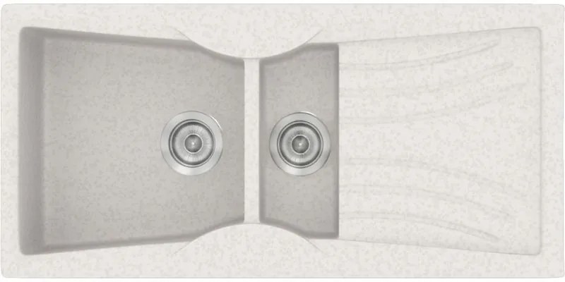 Мивка Sanitec 329-Metallic Ice