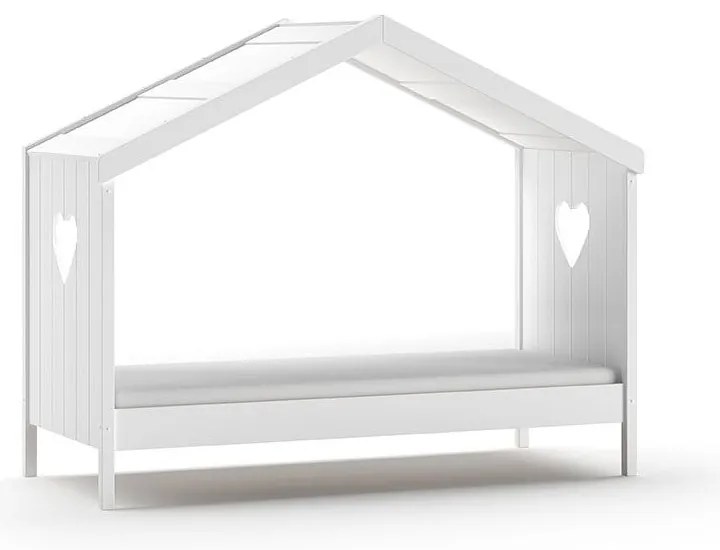 Бяло легло за къща 90x200 cm Amori - Vipack