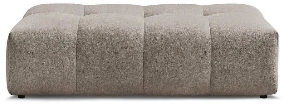 Кафяво-сива шенилова табуретка Everest – Bobochic Paris