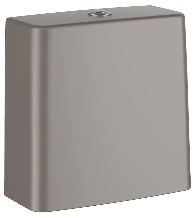 Тоалетно казанче A3410B1660, с двоен бутон 4,5/3л, с долно захранване, кафе, 37x16.5x38см