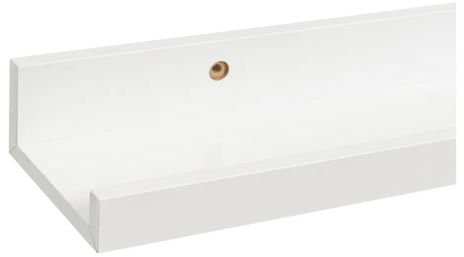 Бял рафт за картини 100 cm – Casa Selección