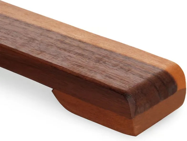 Кръгла градинска маса от масив от акация - 70 см