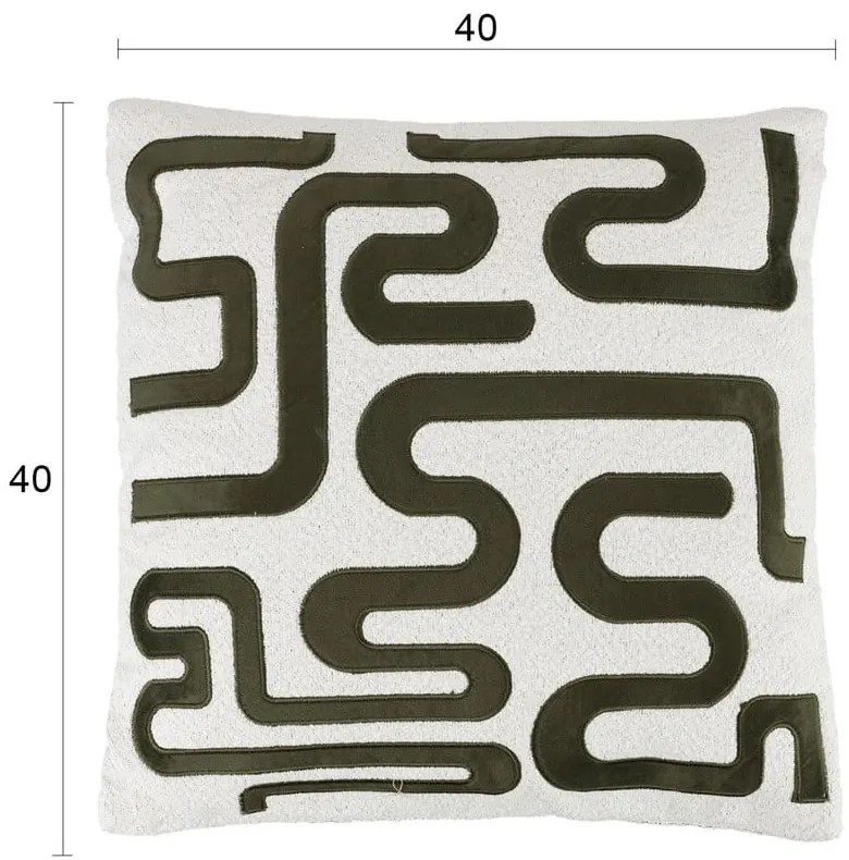 Кадифена декоративна възглавница 40x40 cm Ayur – White Label