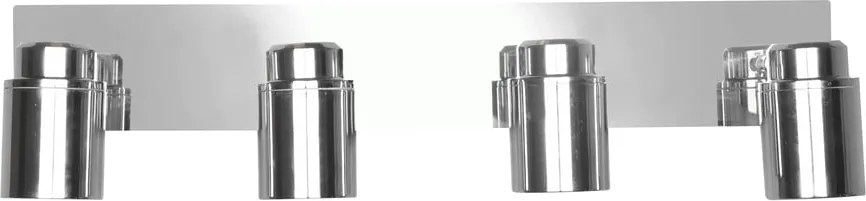 Метален прожектор в лъскаво-сребрист цвят 19x52 cm Angelo - Trio