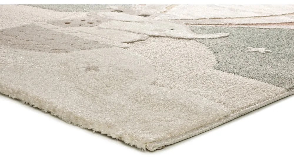 Зелен и бежов детски килим 120x170 cm Clown – Universal