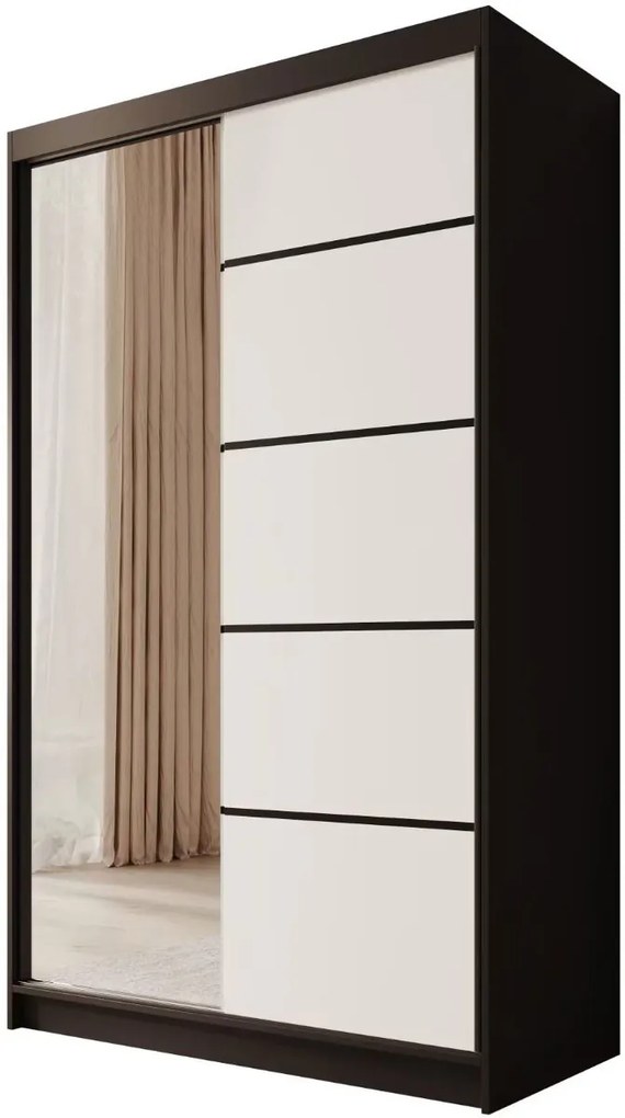 Гардероб Belfast 120 плъзгащ се-Мауро-Leuko