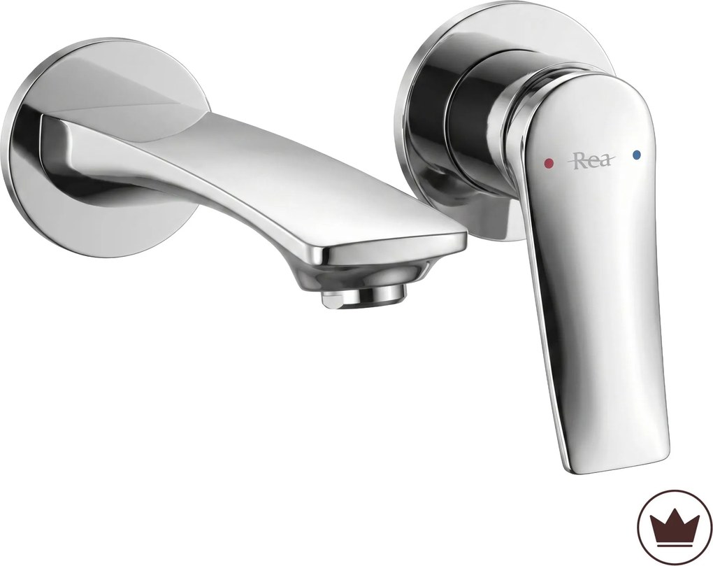 Смесител за мивка за вграждане REA VISION Chrome + BOX
