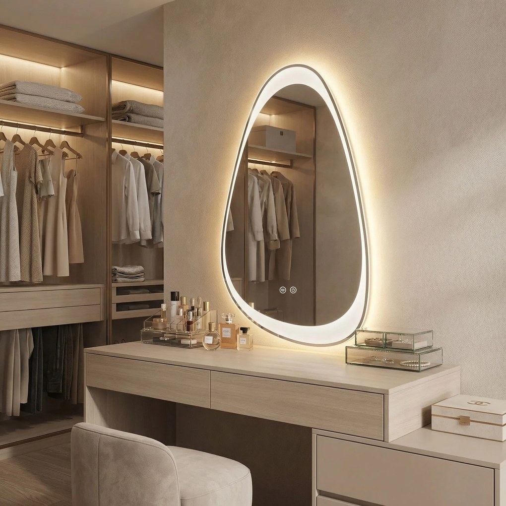 Огледало LED ART 90x50 cm