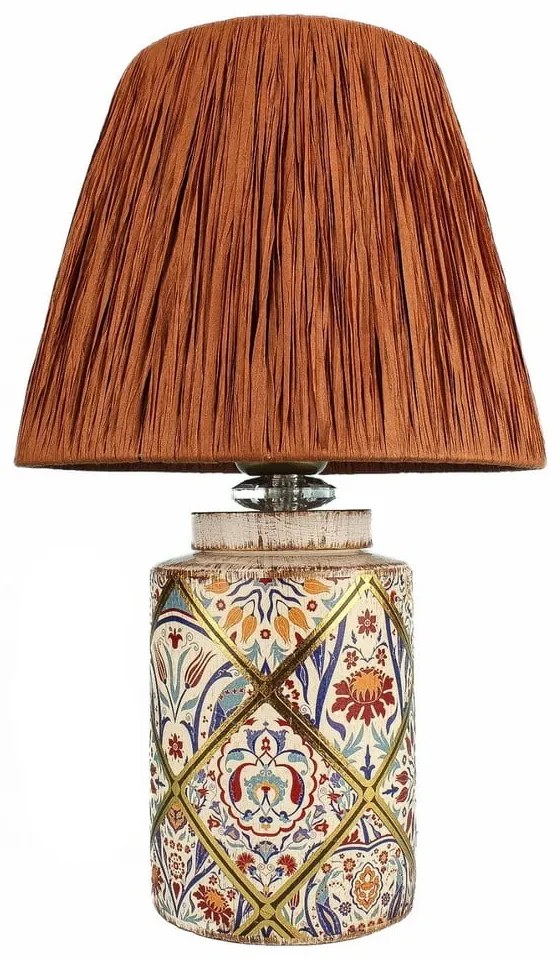 Кафява настолна лампа (височина 40 cm) Alev – Opviq lights