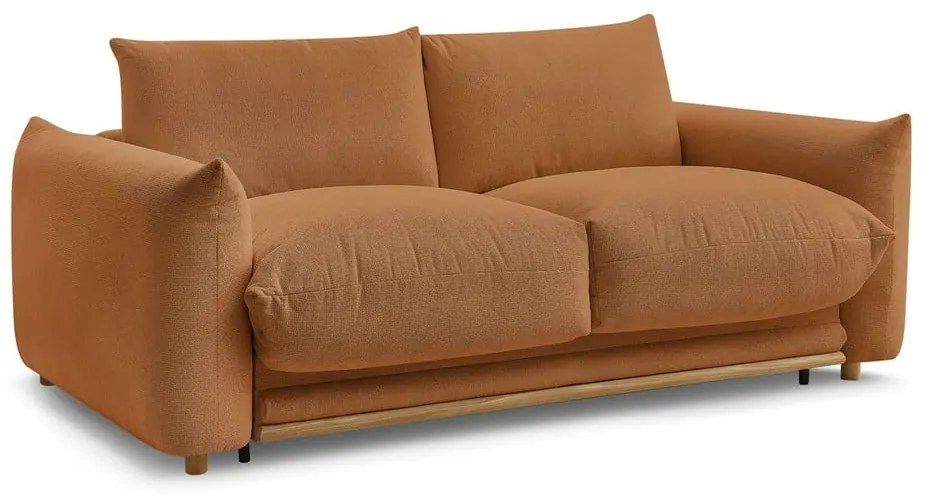 Оранжев сгъваем диван 214 cm Ernest – Bobochic Paris