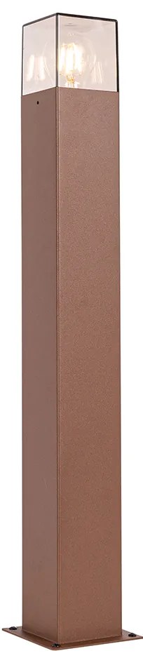 Индустриална подова лампа за външен монтаж ръждяво кафява 70 см IP44 - Denmark