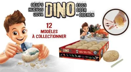 Buki France - Дино яйца за разпознаване  - Дисплей