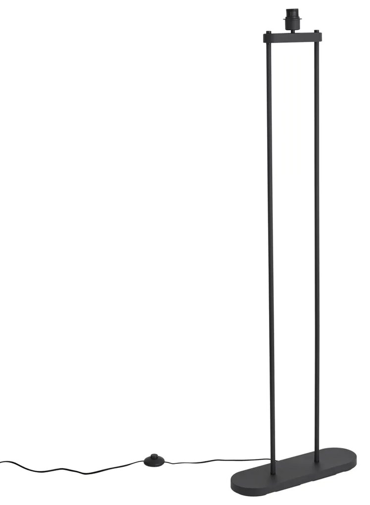Модерна подова лампа черна - Thijmen