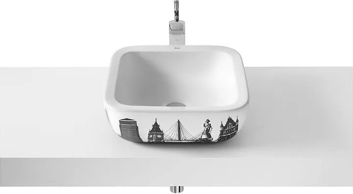 Порцеланов умивалник върху плот дизайн London Urban