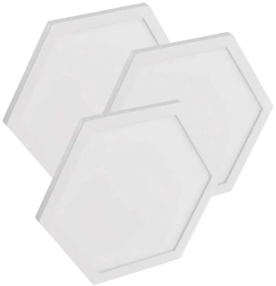 Комплект 3x RGBIC димируеми LED панели 1,8W 230V Wi-Fi Tuya