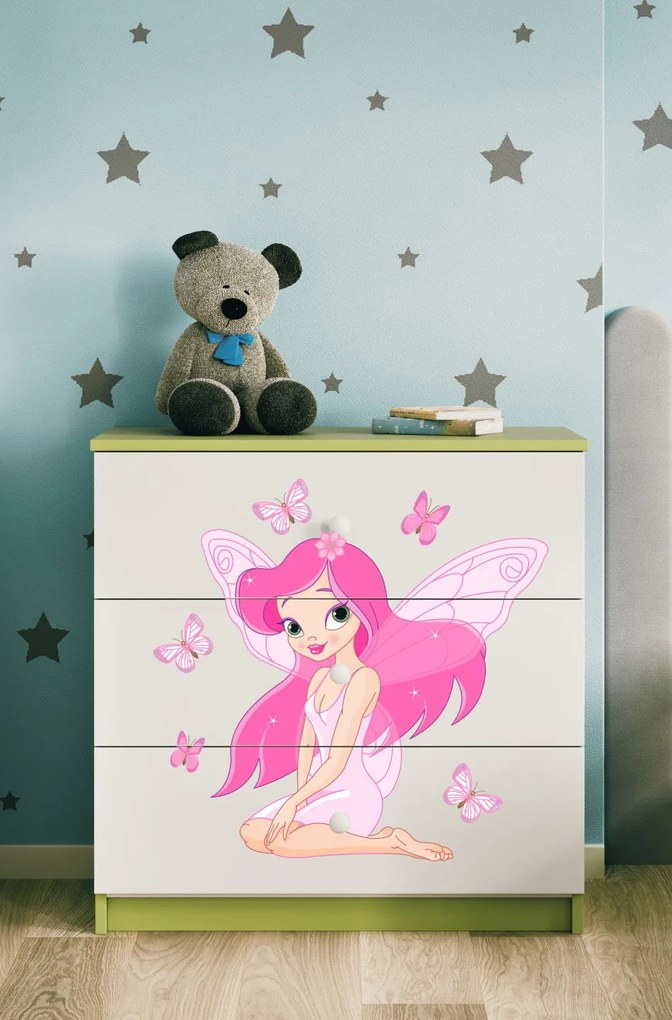 Скрин Babydreams Cartoon-Prasino-Fairy with butterflies