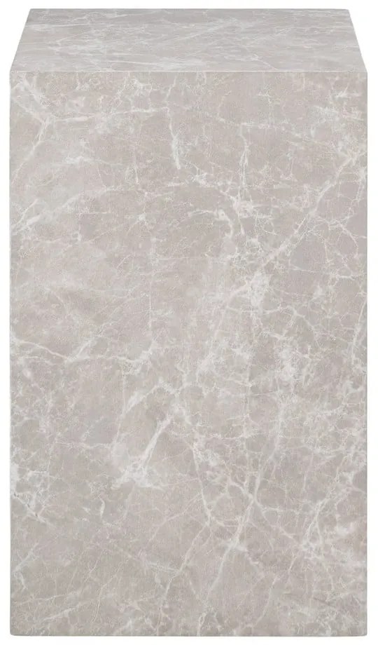 Странична масичка от декор от мрамор 30x30 cm Prague – House Nordic