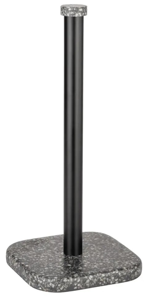 Сива поставка за тоалетна хартия от полиресин Tom Tailor T-Terrazzo – Wenko