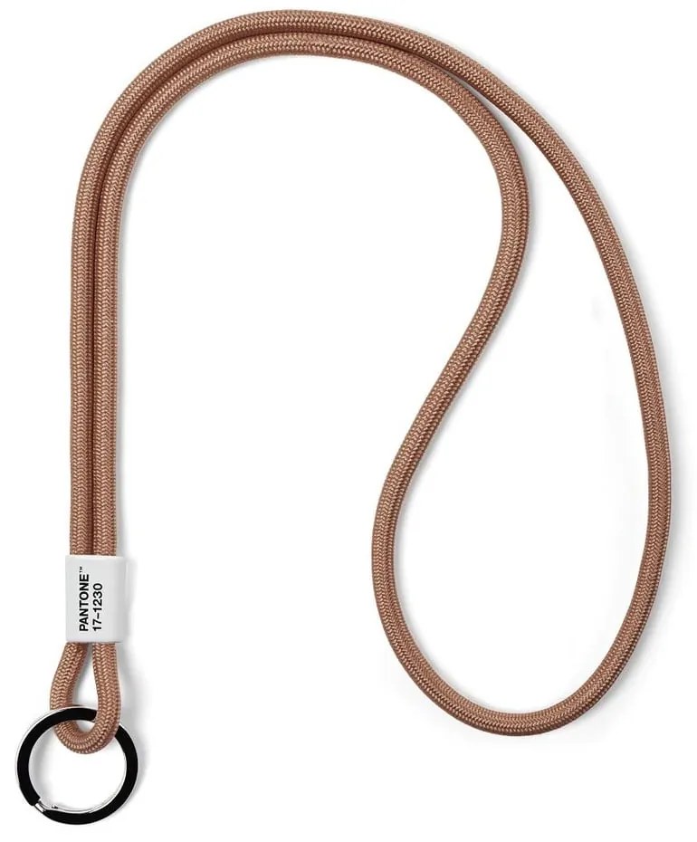 Светлокафяв ключодържател Mocha Mousse 17-1230 – Pantone