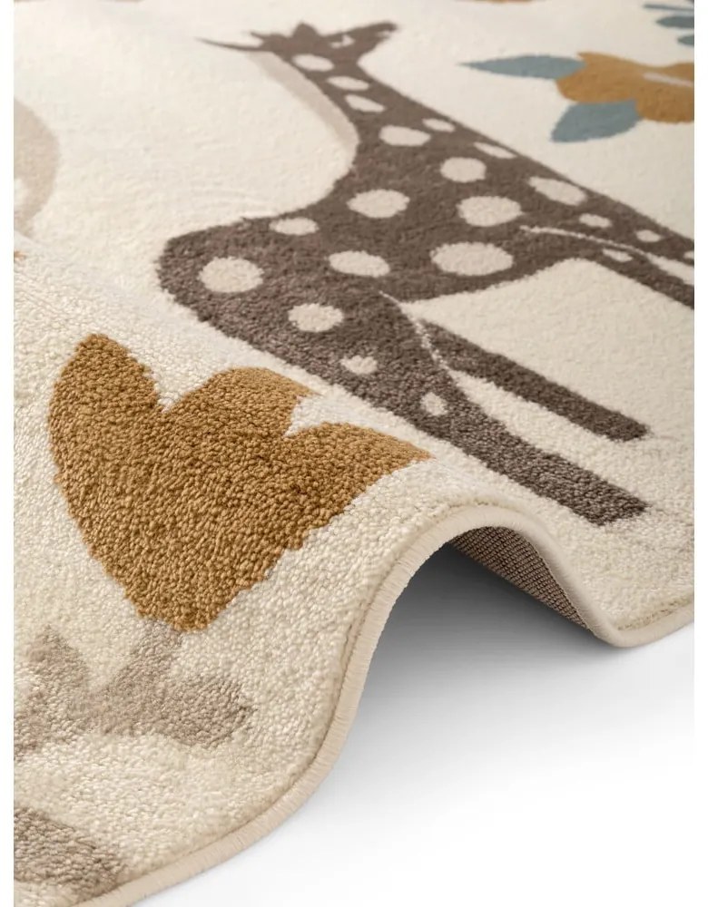 Кремав детски килим 160x235 cm Animal Safari – Hanse Home