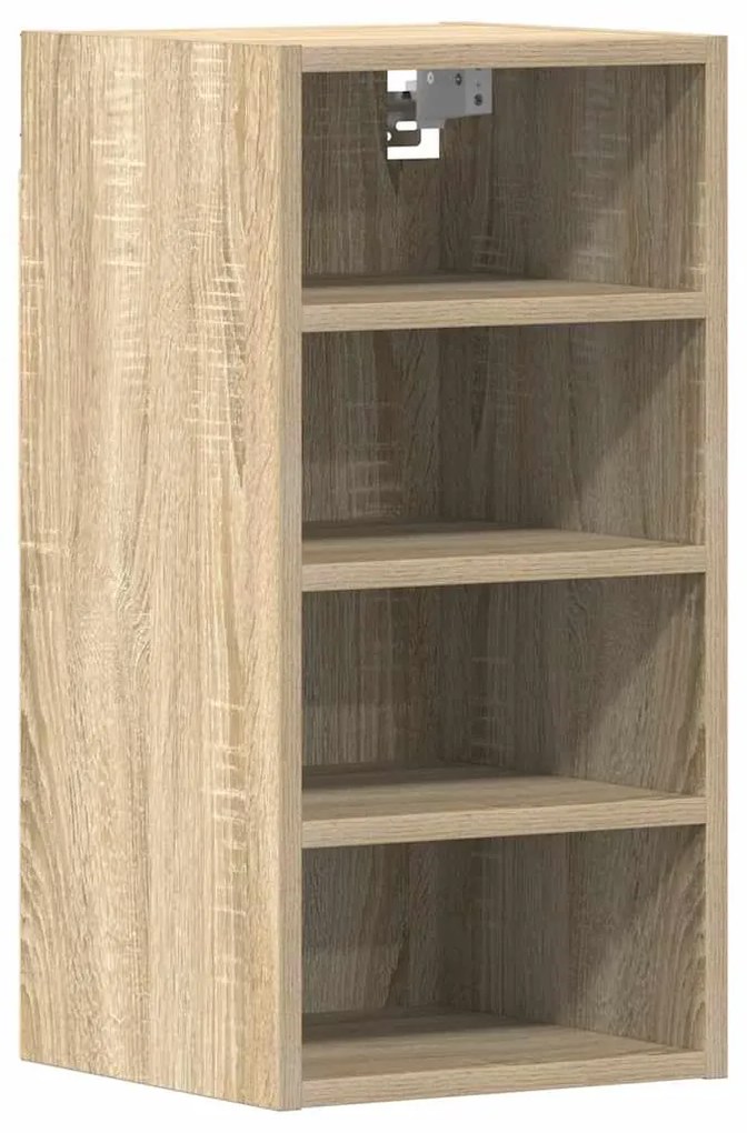 854168 vidaXL Висящ шкаф "Рига", дъб сонома, 30x29,5x60 см, инженерно дърво