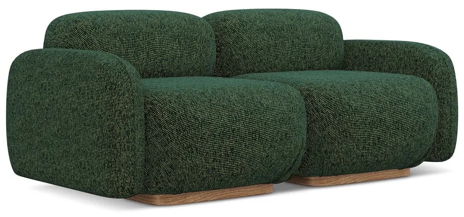 Тъмнозелен модулен диван 190 cm Ailani – Makamii