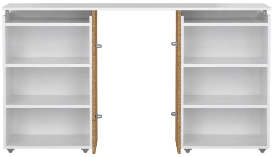 Бяла табла за легло 145x80 cm Naia – Tvilum