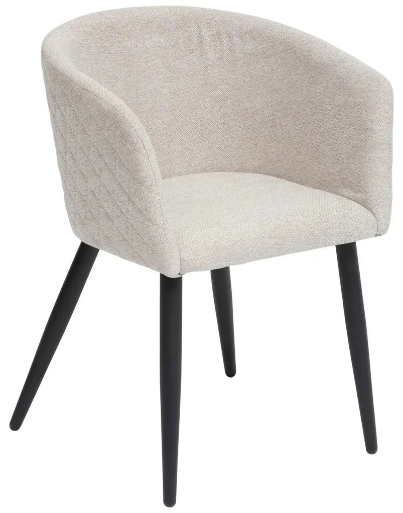 Трапезен стол atmosphera Marlo, Текстил - Зелен