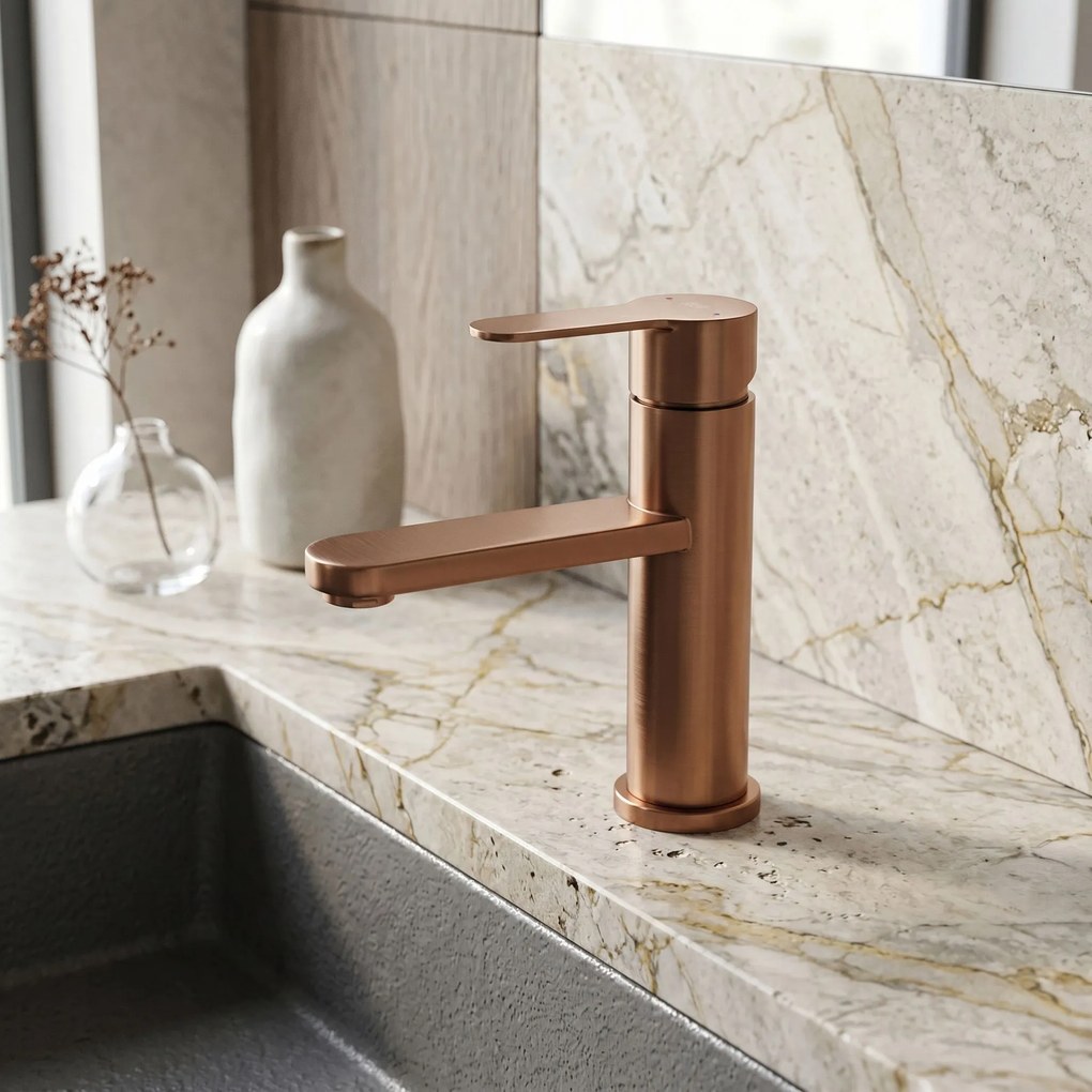 Смесител за баня Rea Arcos Brush Copper