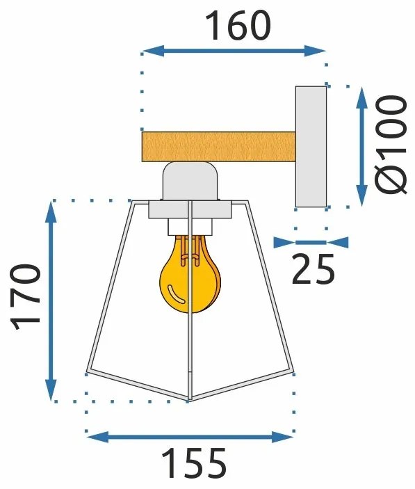 Лампа APP978-1W