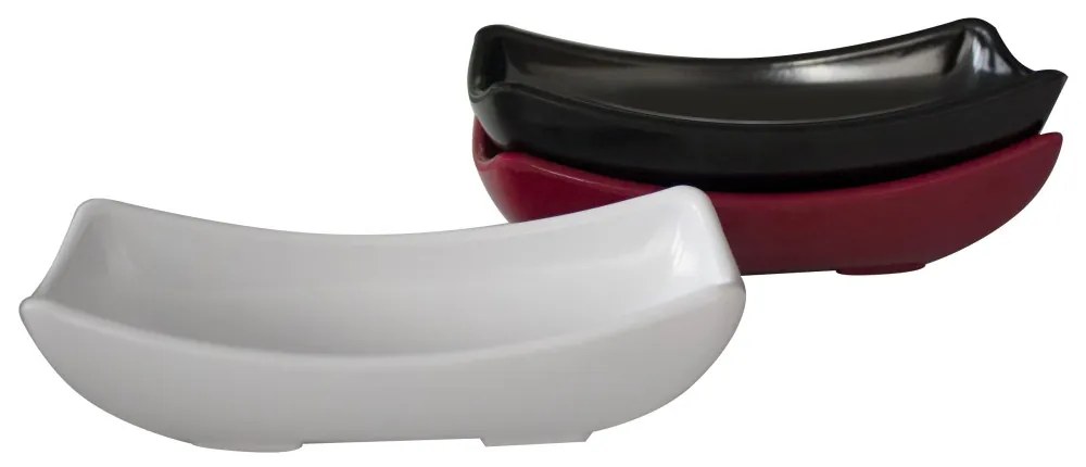 Alkan - Меламинова купичка правоъгълна черна 6,5x14x4см(K-2026)