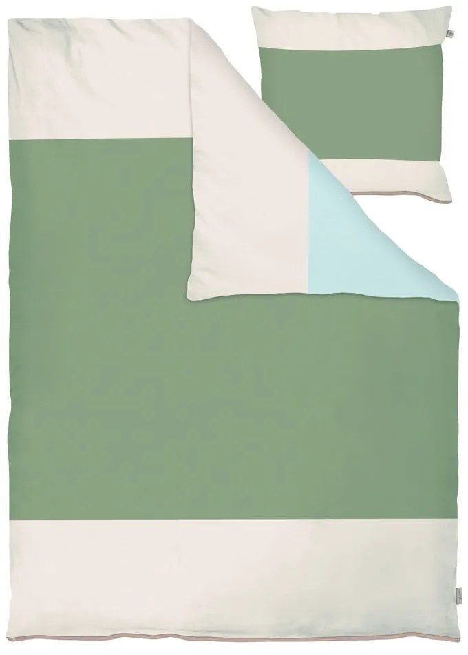 Единично спално бельо от памук перкал в цвят каки 140x200 cm Colore – Mette Ditmer Denmark