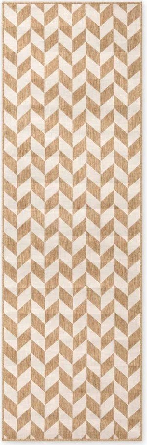 Кремава/в естествен цвят пътека за открито и закрито 80x200 cm Haringey Terrick – Ted Baker