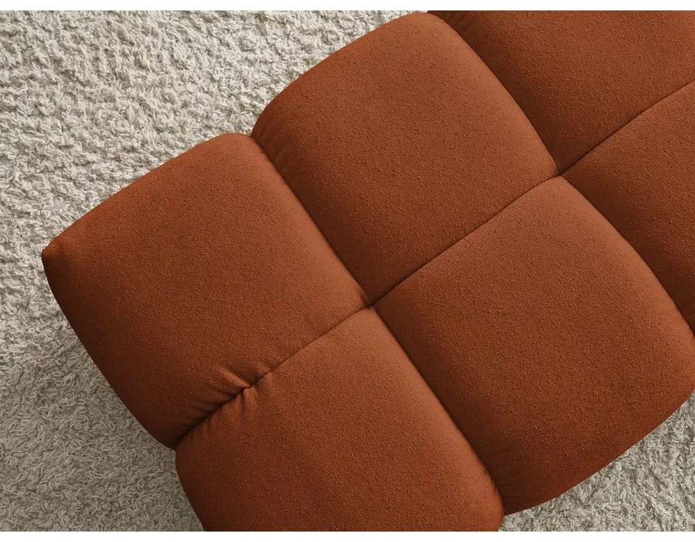 Шенилова табуретка в тухлен цвят Everest – Bobochic Paris