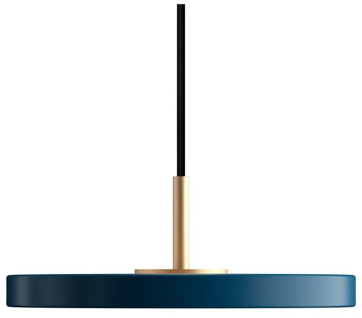 LED висящо осветително тяло петролено с метален абажур ø 15 cm Asteria Micro – UMAGE