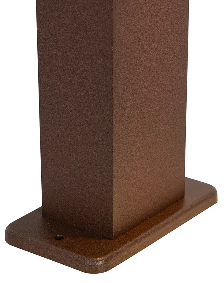 Индустриален външен стълб ръждиво кафяв 30 см IP44 - Baleno