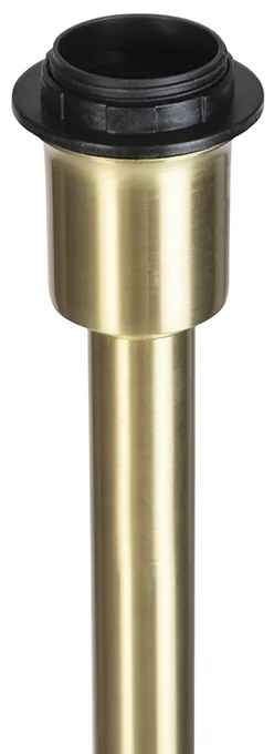 Класическа подова лампа месинг без абажур - Simplo