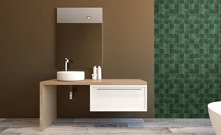 Стикери atmosphera Caro сquares, Зелен, 25×25 cm,2 бр